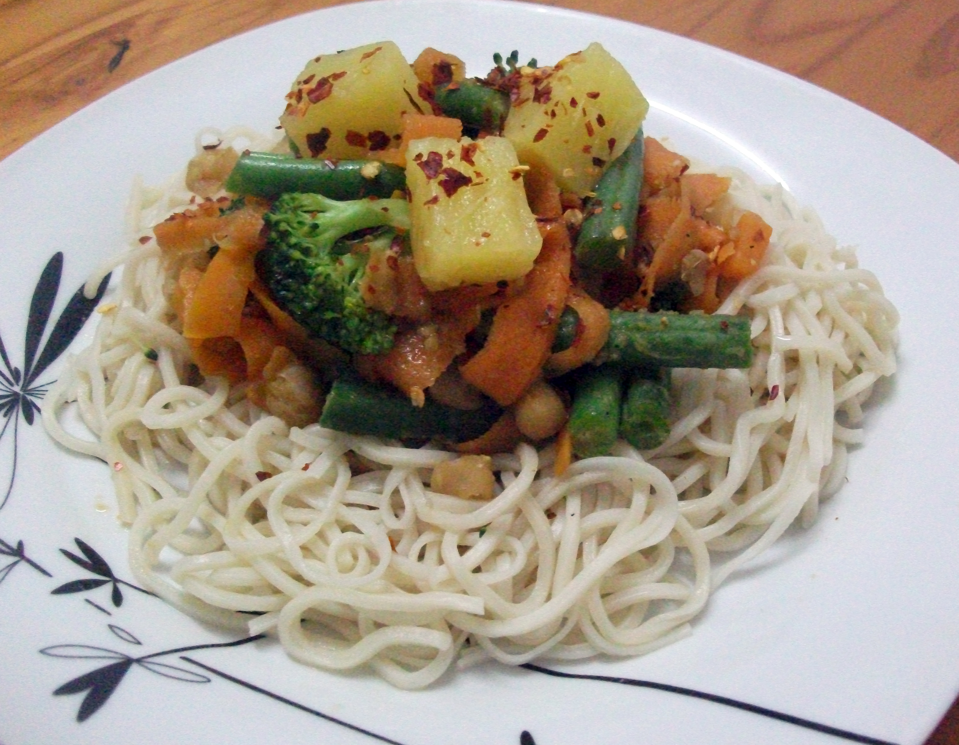 Sweet & Spicy Vegetable Stir Fry, a quick and easy recipe for this