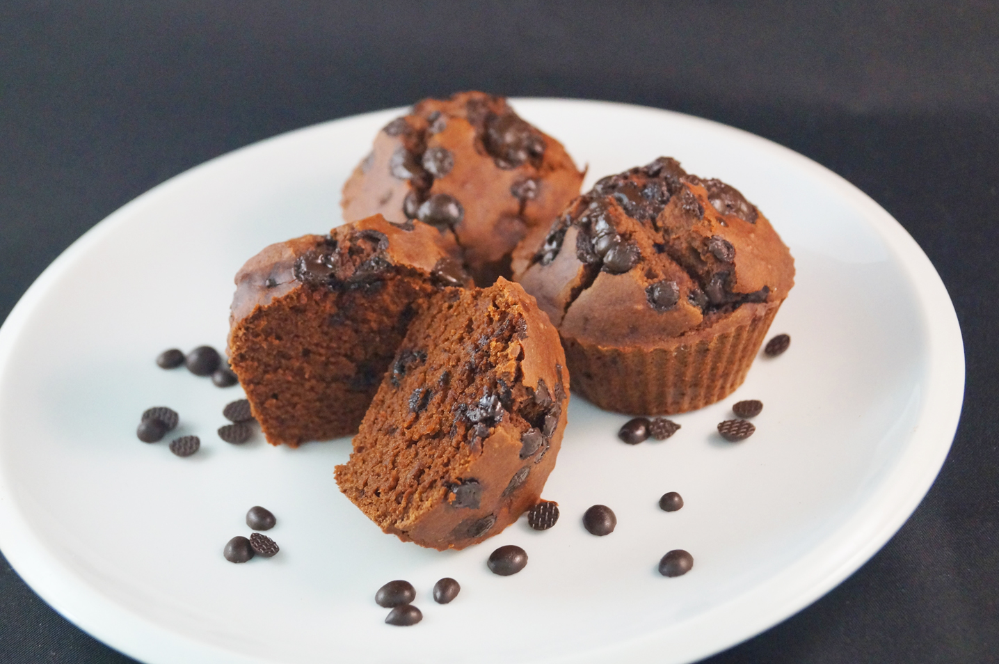 Dark Chocolate Chip Muffins | MY INSPIRATION