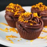 Luxury Chocolate Orange Cupcakes with a Zesty Chocolate Frosting
