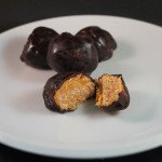 Raw Chocolate Peanut Butter Bites, just 5 simple ingredients
