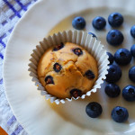 Cinnamon Spiced Blueberry Muffins
