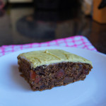 Papaya & Matcha Cake with Green Tea Frosting