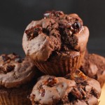 Deliciously Minty Chocolate Date Muffins