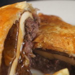 Portobello Mushroom Parcels stuffed with a Herbed Black Olive & Red Onion Tapenade