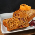 Homemade Carrot, Walnut & Cranberry Loaf