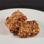 Simple No Bake Goji Energy Bars, ideal for a post gym snack.