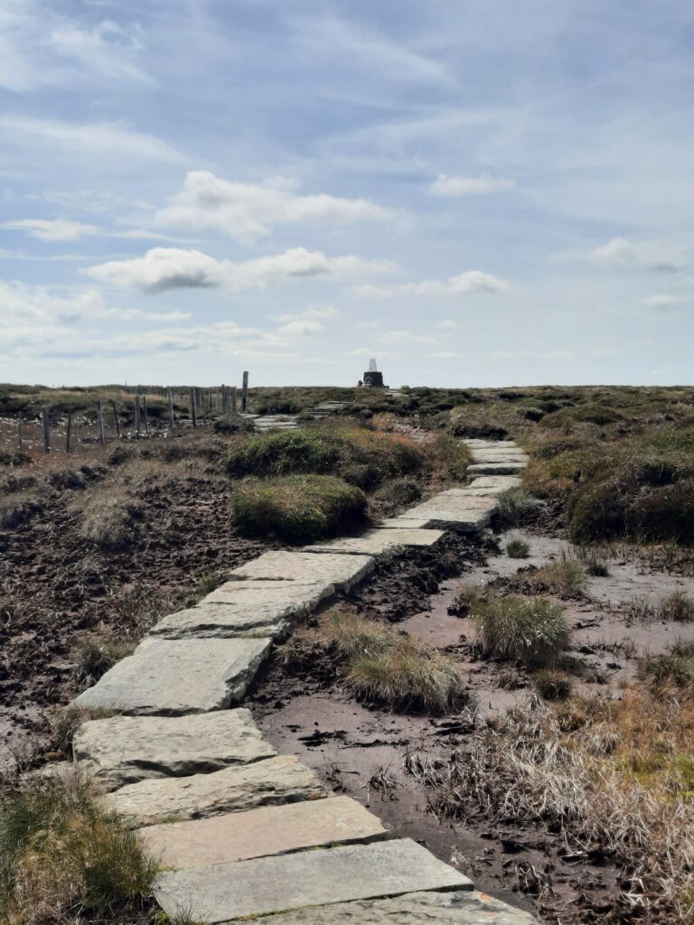 The Cheviot Trig Point Northumberland
