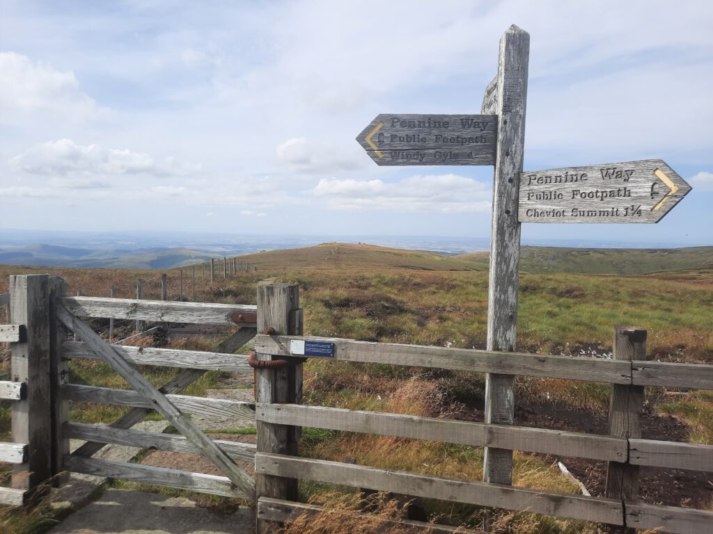 The Cheviot and Hedgehope Hill Hike, Northumberland